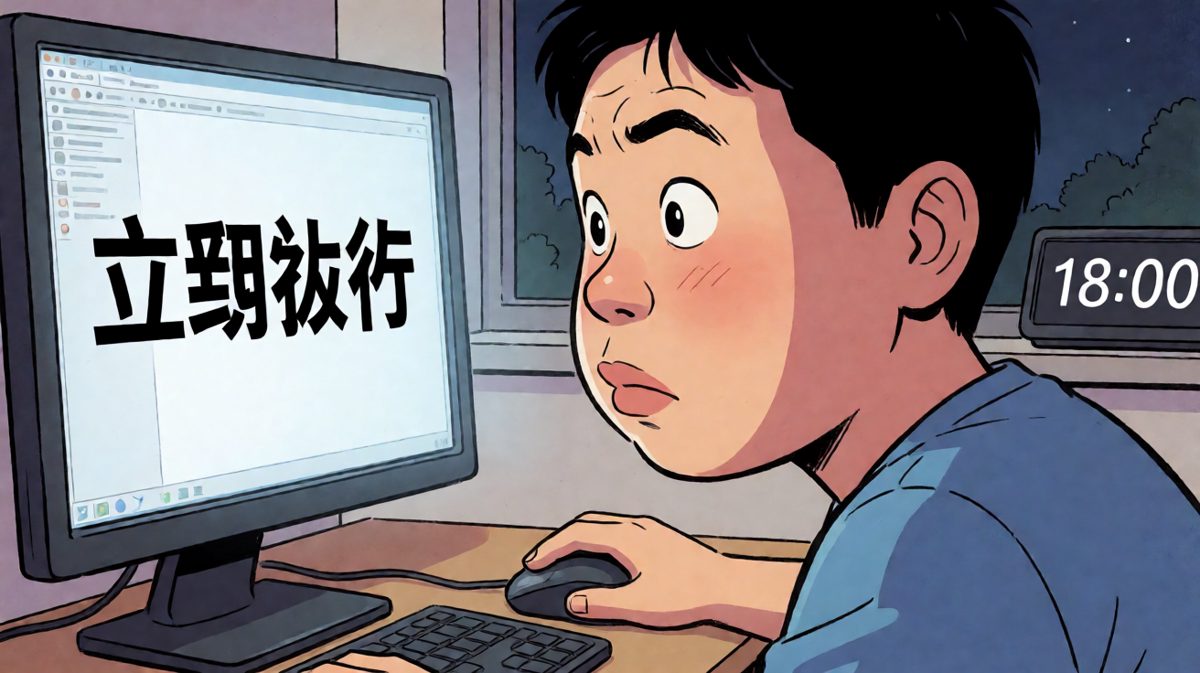 点了它！就能下班了……可是PPT还没保存！