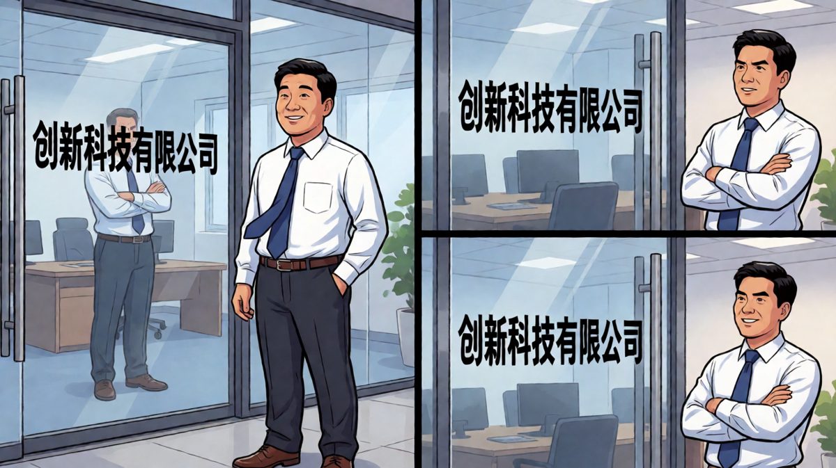 最终结局：老板的黑线眼神