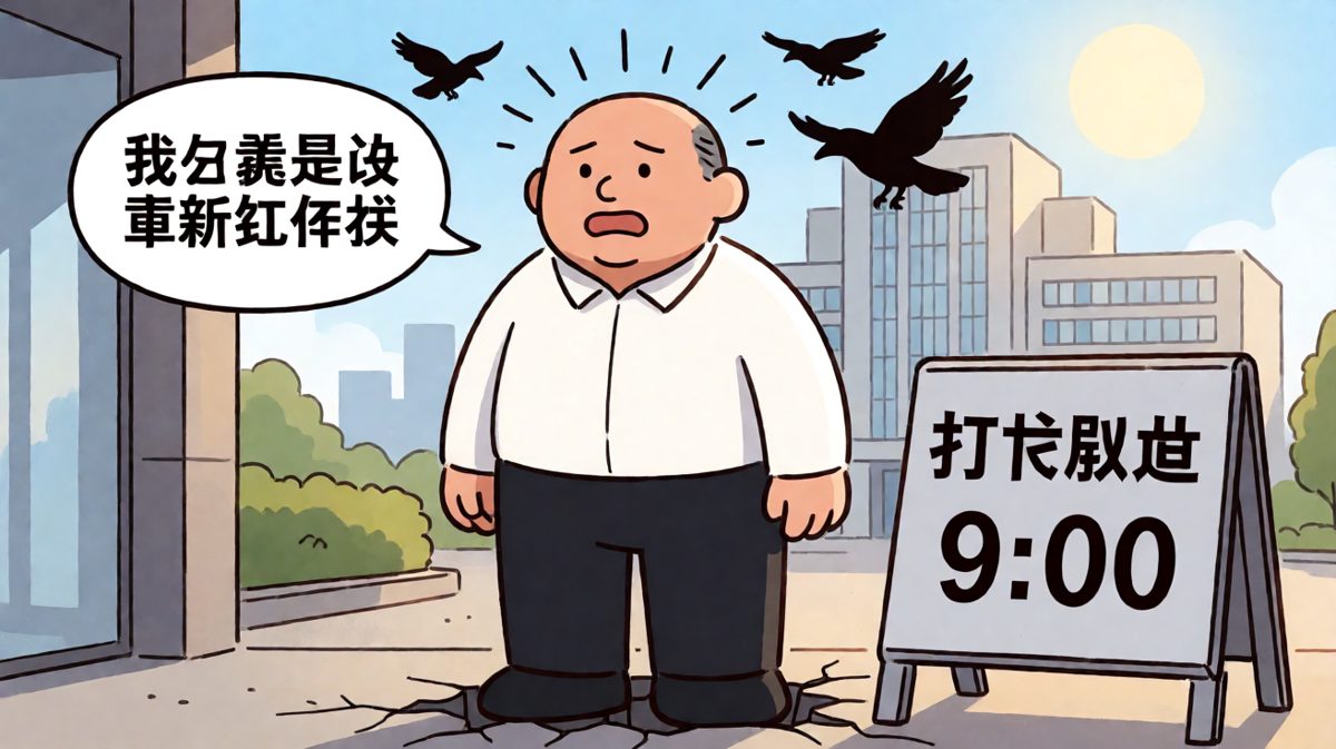 打卡截止，社死开始
