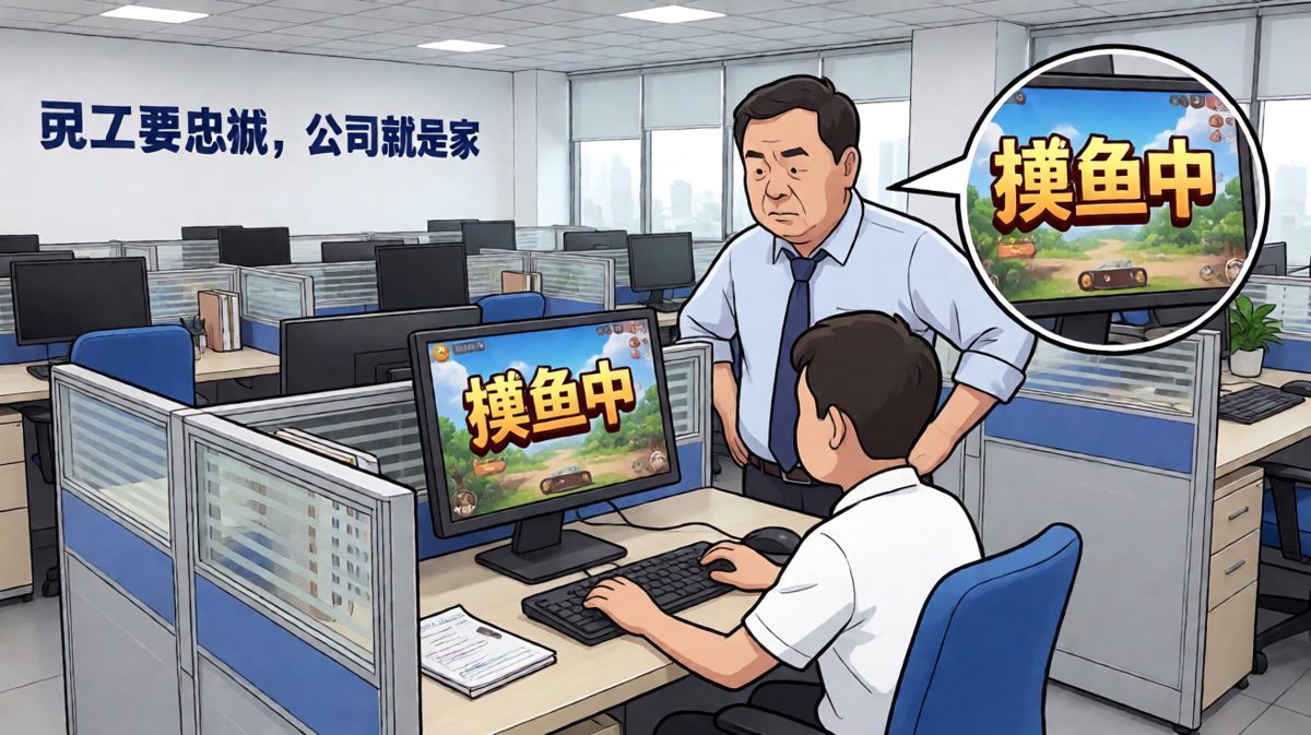老板：在忙什么呢？员工：在思考公司未来的发展方向……老板：那你先想想怎么把游戏卸载了。