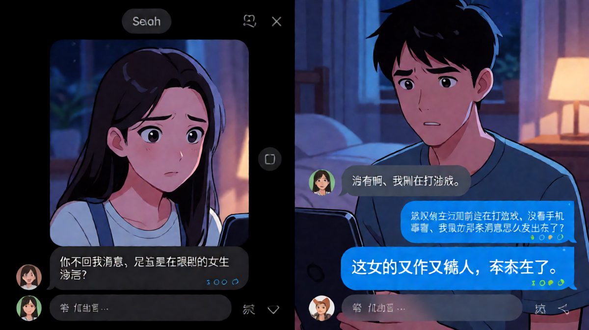 手滑发错群的社死现场