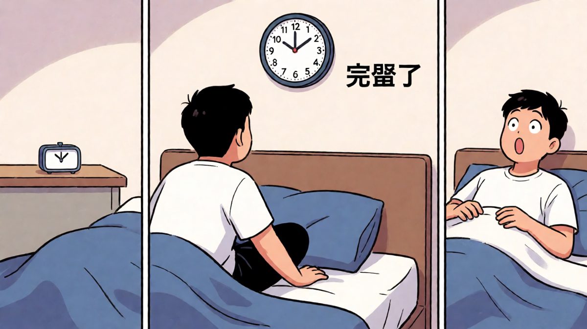 醒来一看——7:30，闹钟？不存在的。