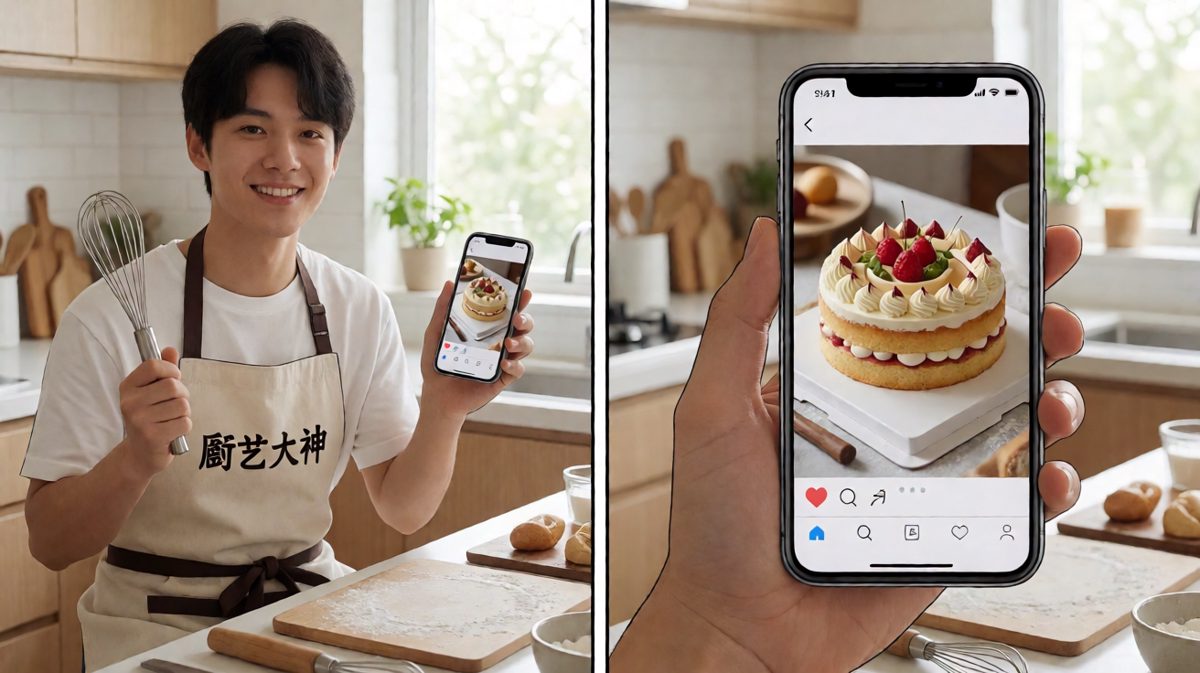 第一步：满怀信心打开网红食谱。