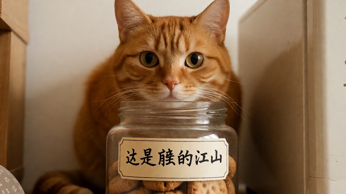 猫：罐子先动的好！