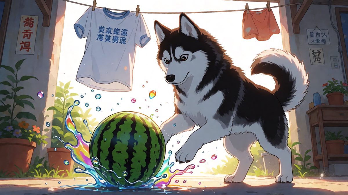 狗：这波叫花式洗裤衩