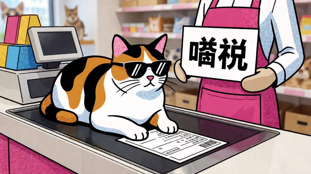猫：扫码还是现金结一下