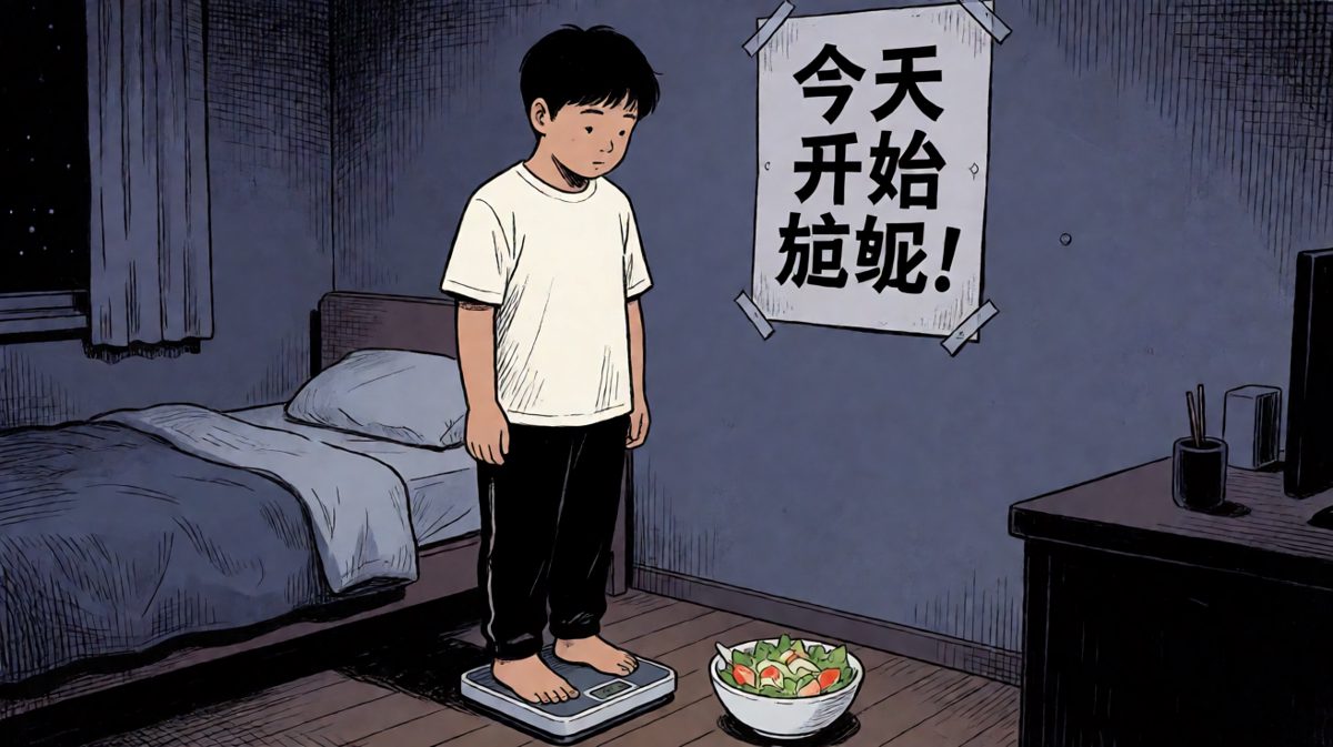称完体重，整个人生都崩塌了