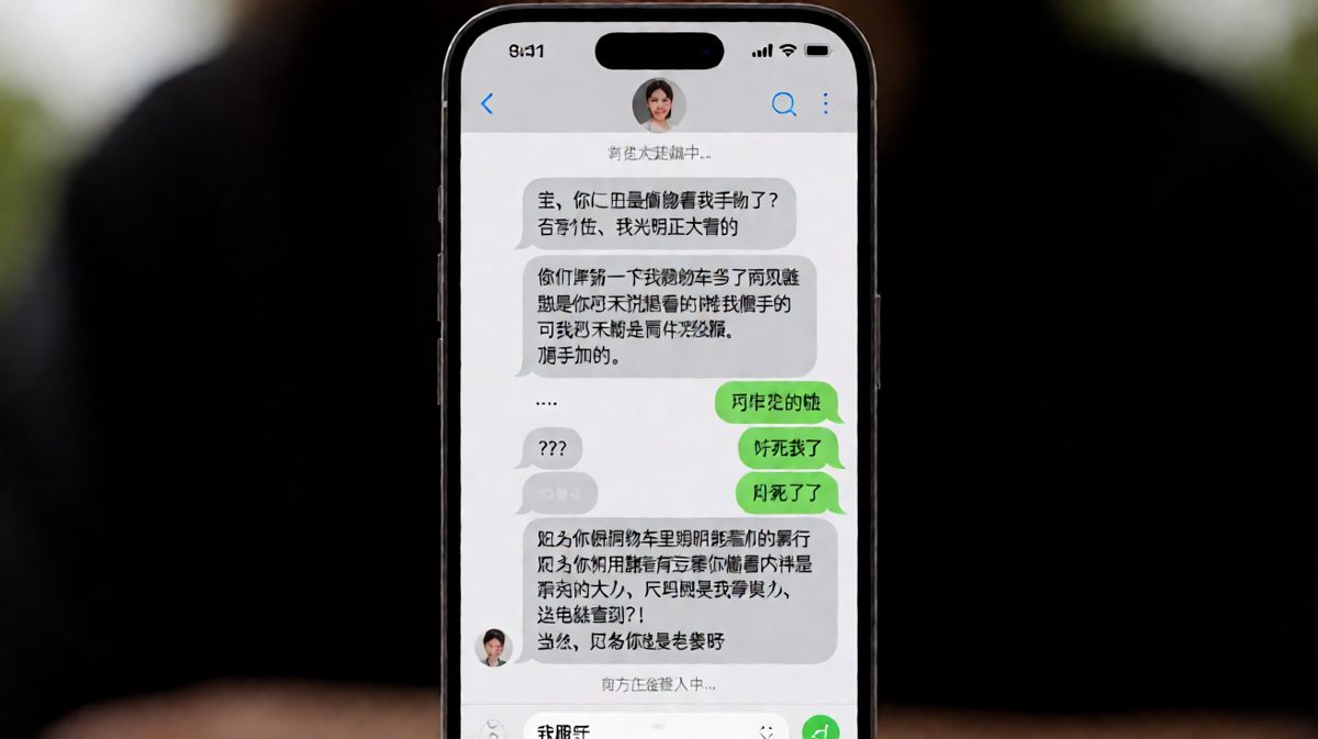 偷看手机的反转：查购物车反被查到手链尺码