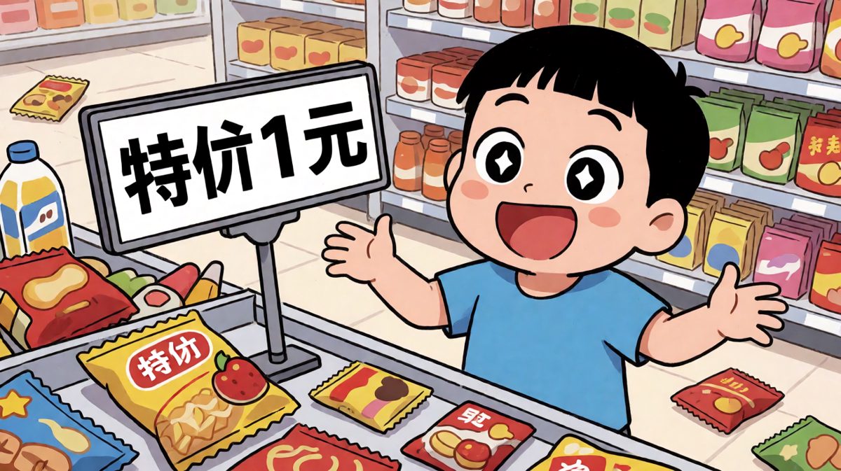 看到特价瞬间失控