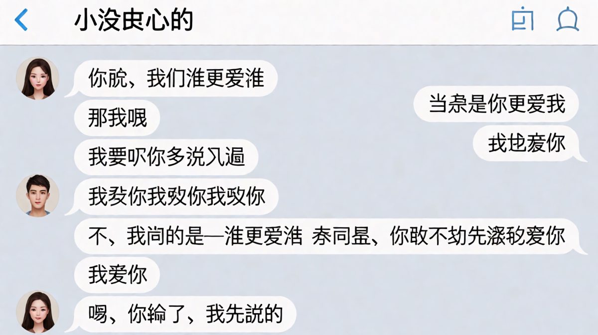 一场关于谁先表白的套路大战