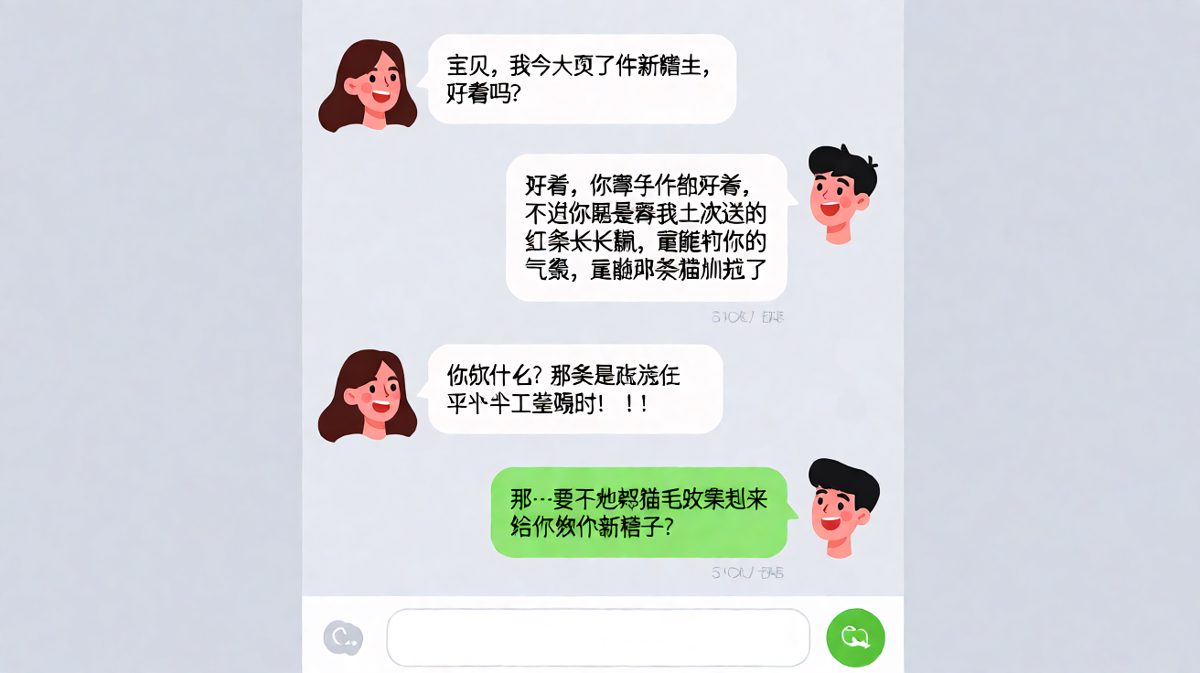 男朋友一句'穿红裙子更衬你'暴露了他故意买同款却弄坏的真相