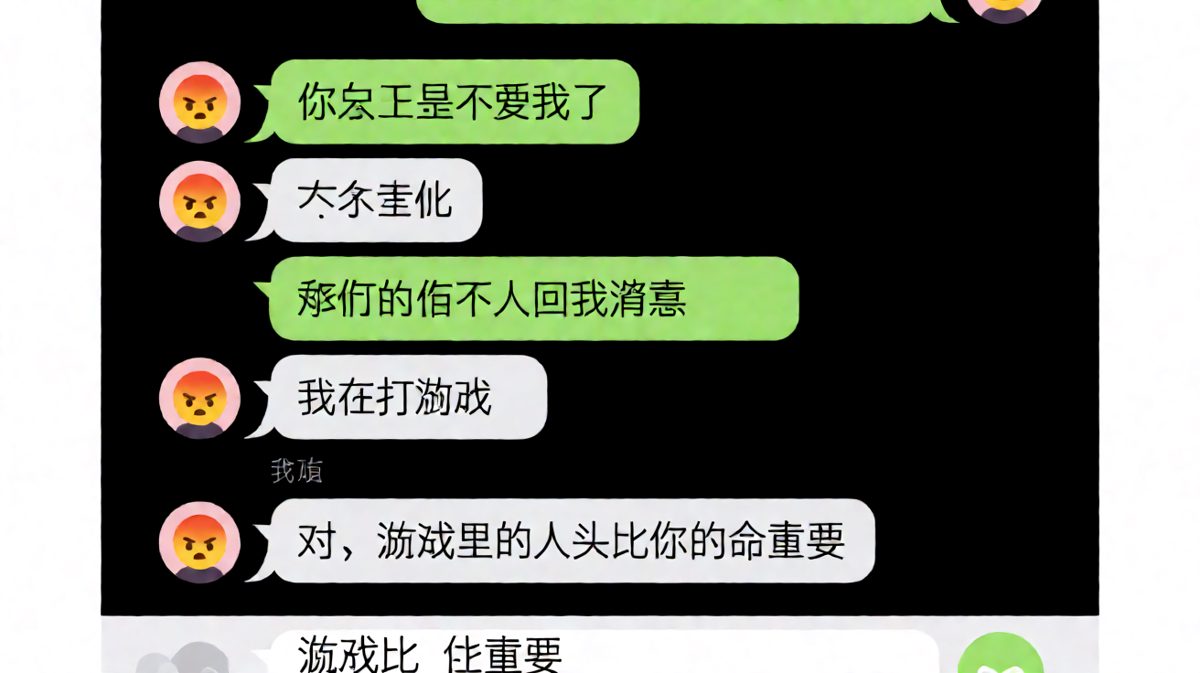 游戏比女友命重要？神反转