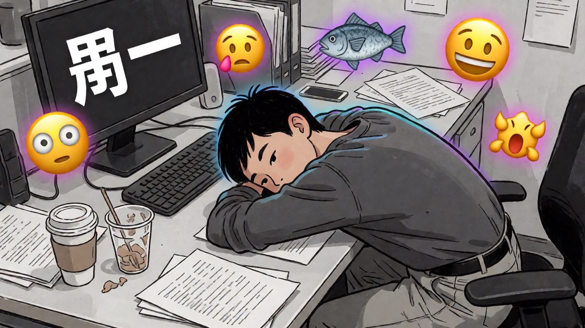 周一早晨，魂已离家出走