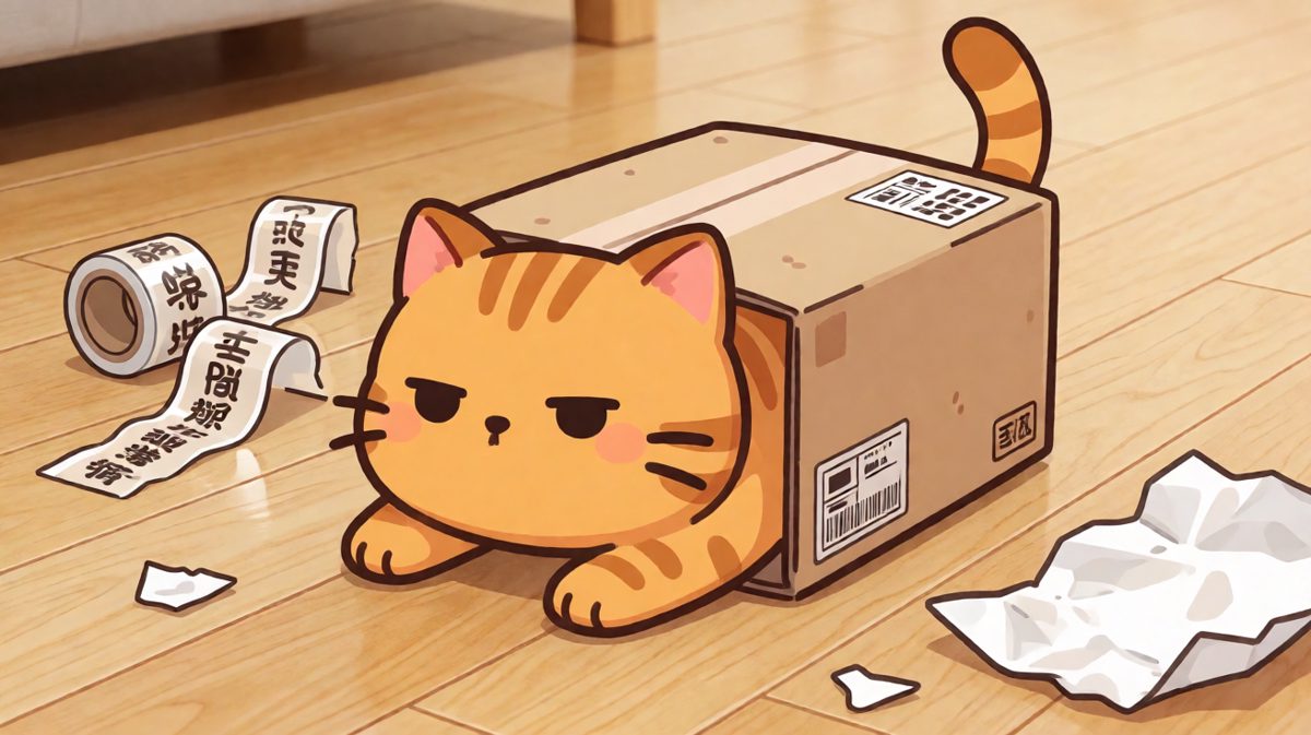 猫咪：盒子是我的，但我的体型不是