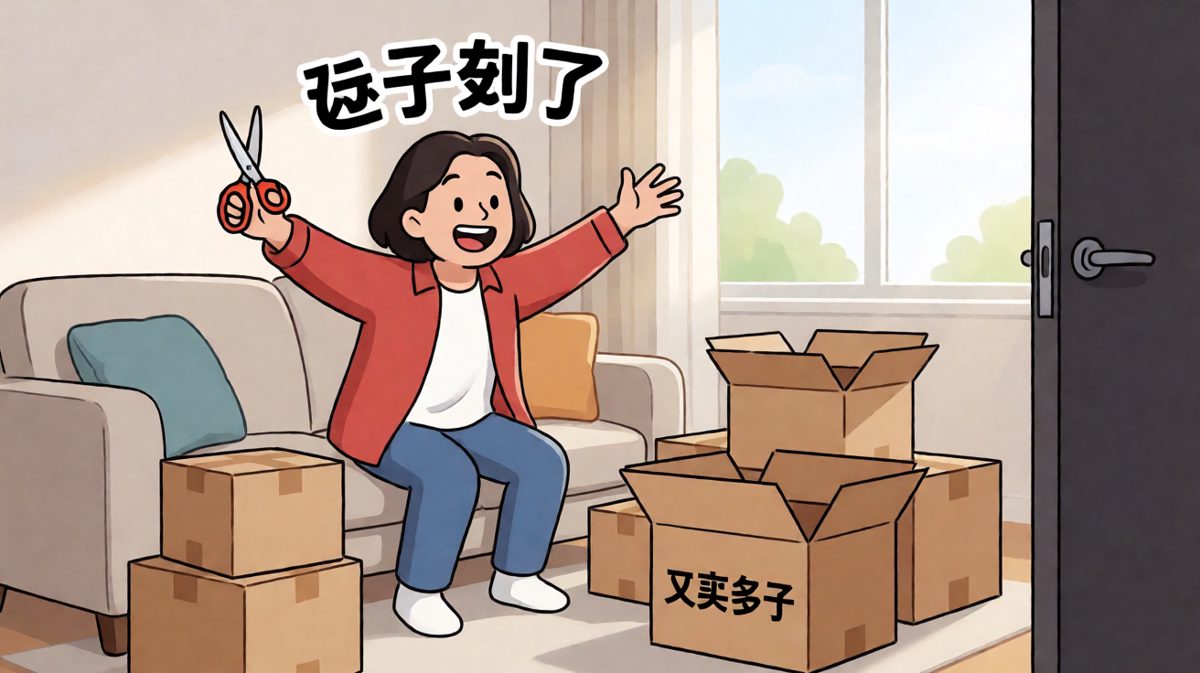 快递一到，我比谁都精神