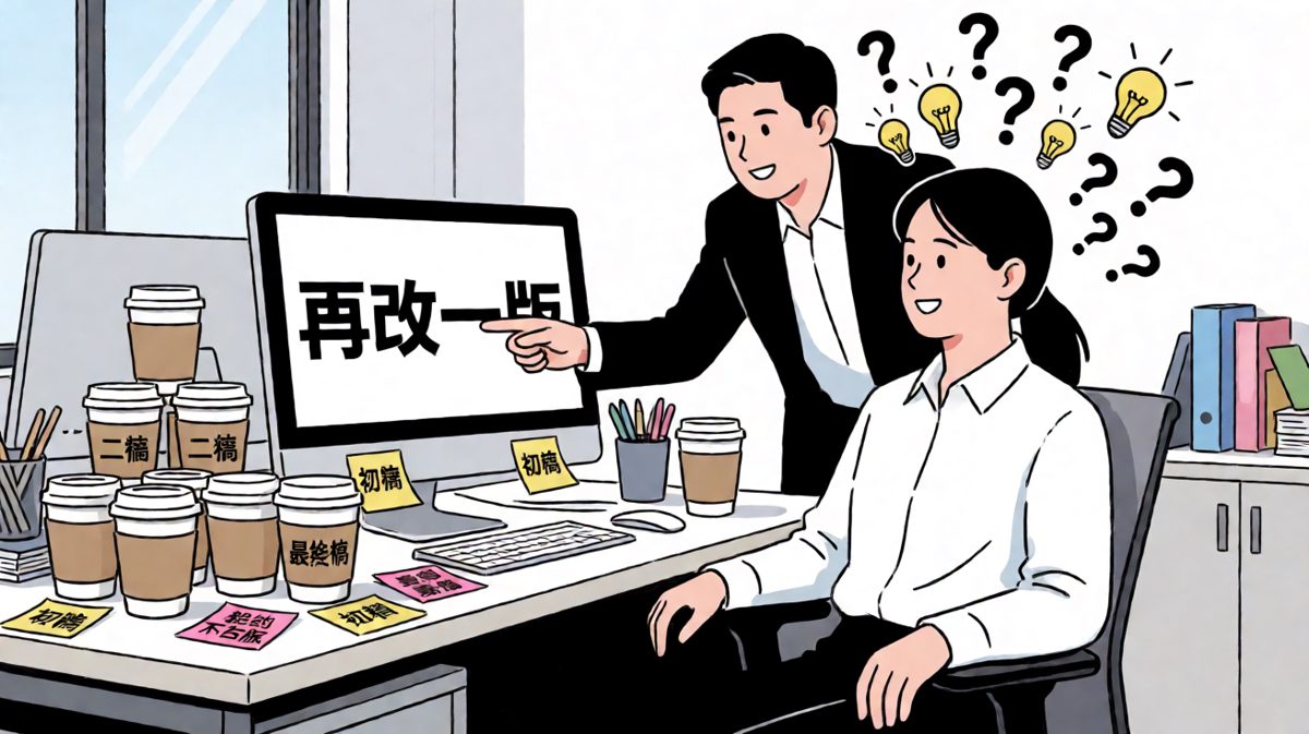 甲方说'就按第一版来'的时候，我的内心毫无波澜