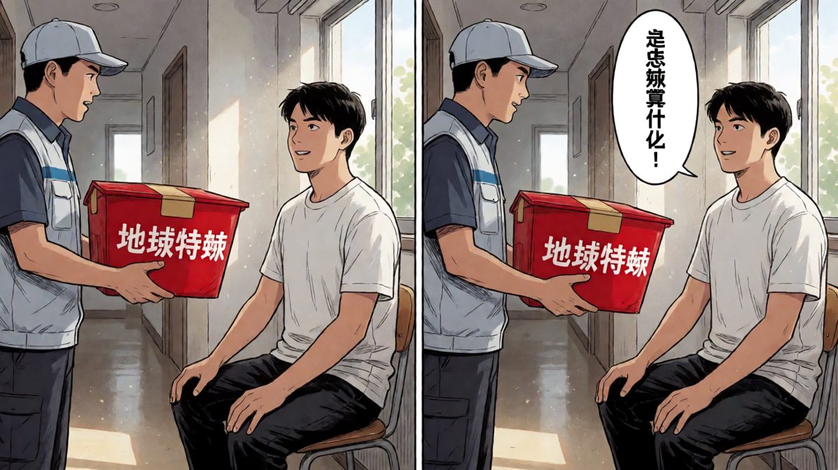 自信满满接下地狱特辣外卖