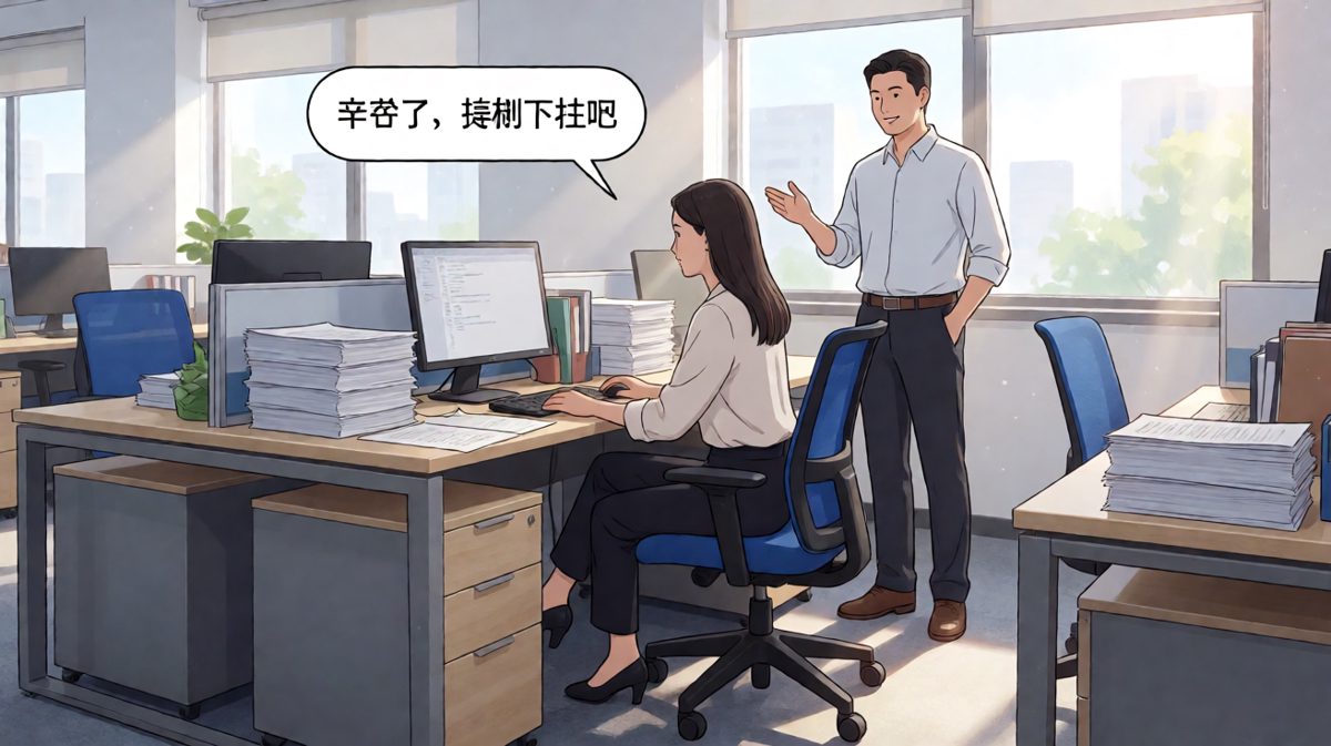场景四：「周五还在加班？」——老板的反转更让人意外