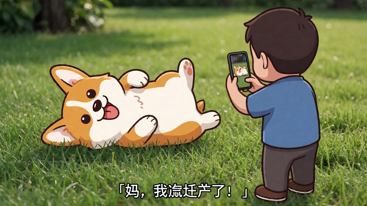 狗狗装死技能满分，演技吊打小鲜肉