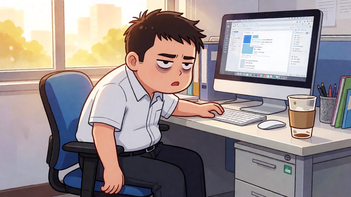 周一早晨的我：人已至此，魂还在被窝里