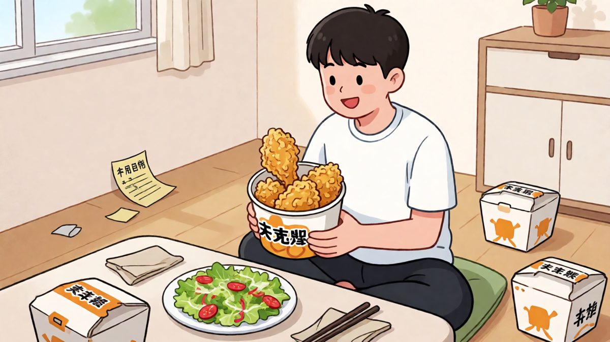 减肥？明天再说吧，炸鸡真香！