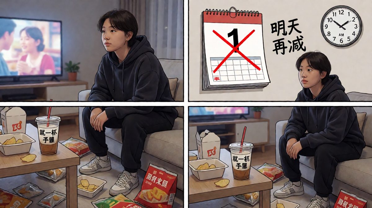 深夜破防，减肥计划彻底宣告失败