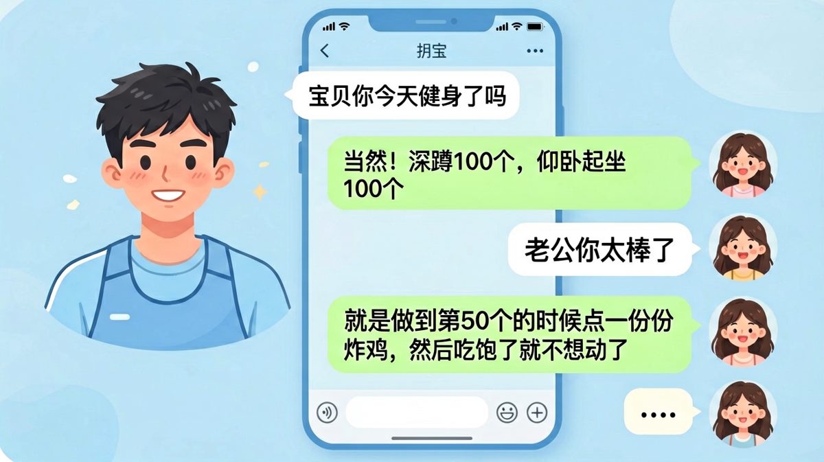 健身计划从炸鸡开始结束