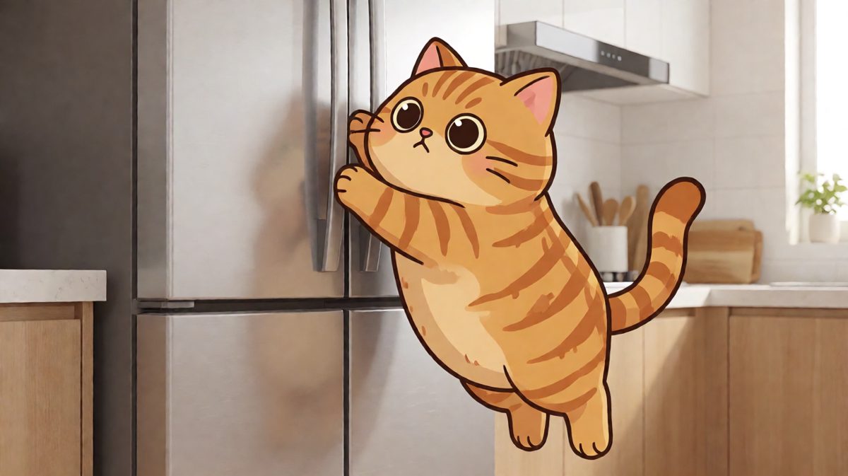 猫：我说我能飞，你们不信。