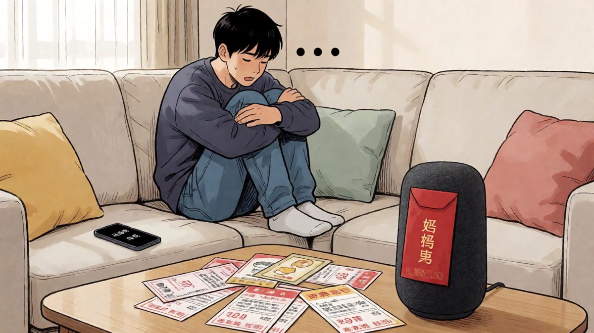 社恐人最怕的两个电话：外卖到了和妈妈来了
