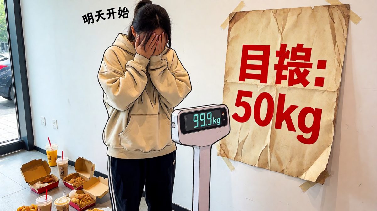 每年的减肥flag从年初倒到年终