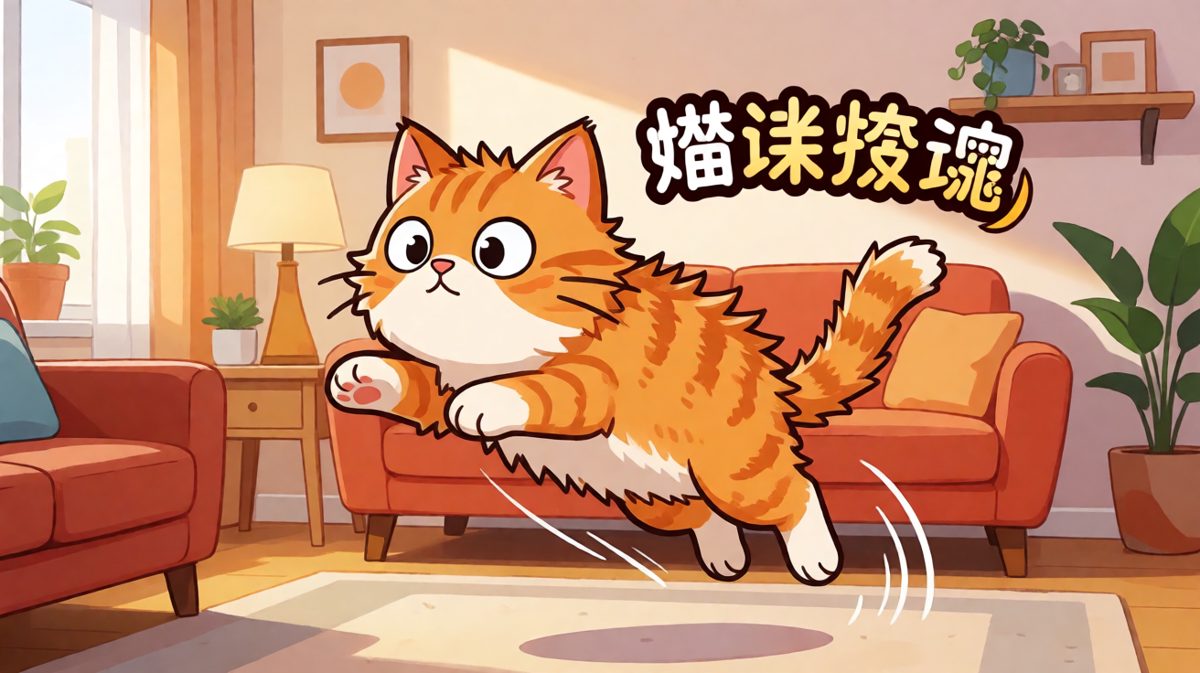 一根黄瓜引发的血案：猫咪对未知绿色条状物的终极恐惧
