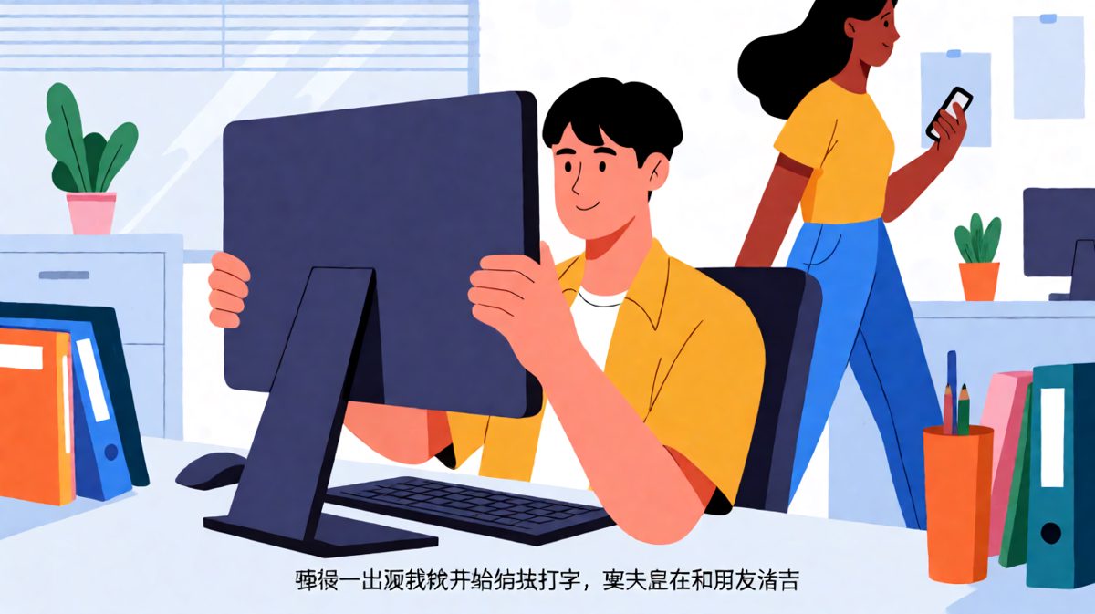 上班摸鱼的最高境界：表演给领导看，乐趣给自己找
