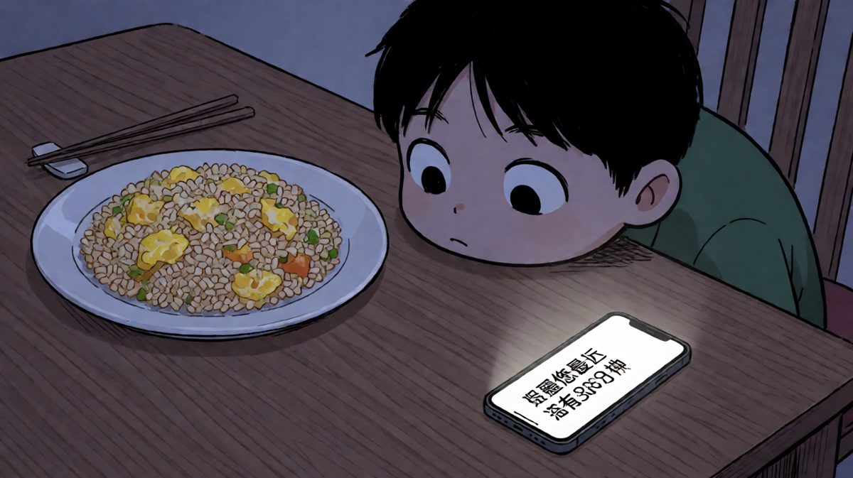 深夜饥饿，外卖是唯一的救赎