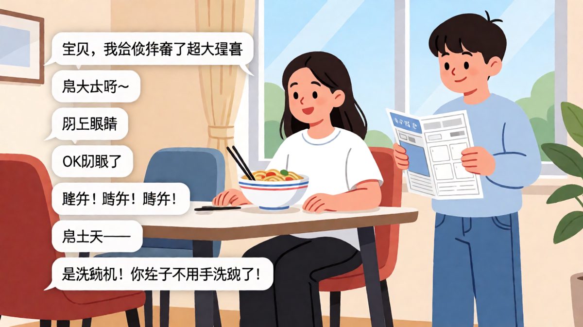 惊喜是洗碗机：爱你所以让你解放双手