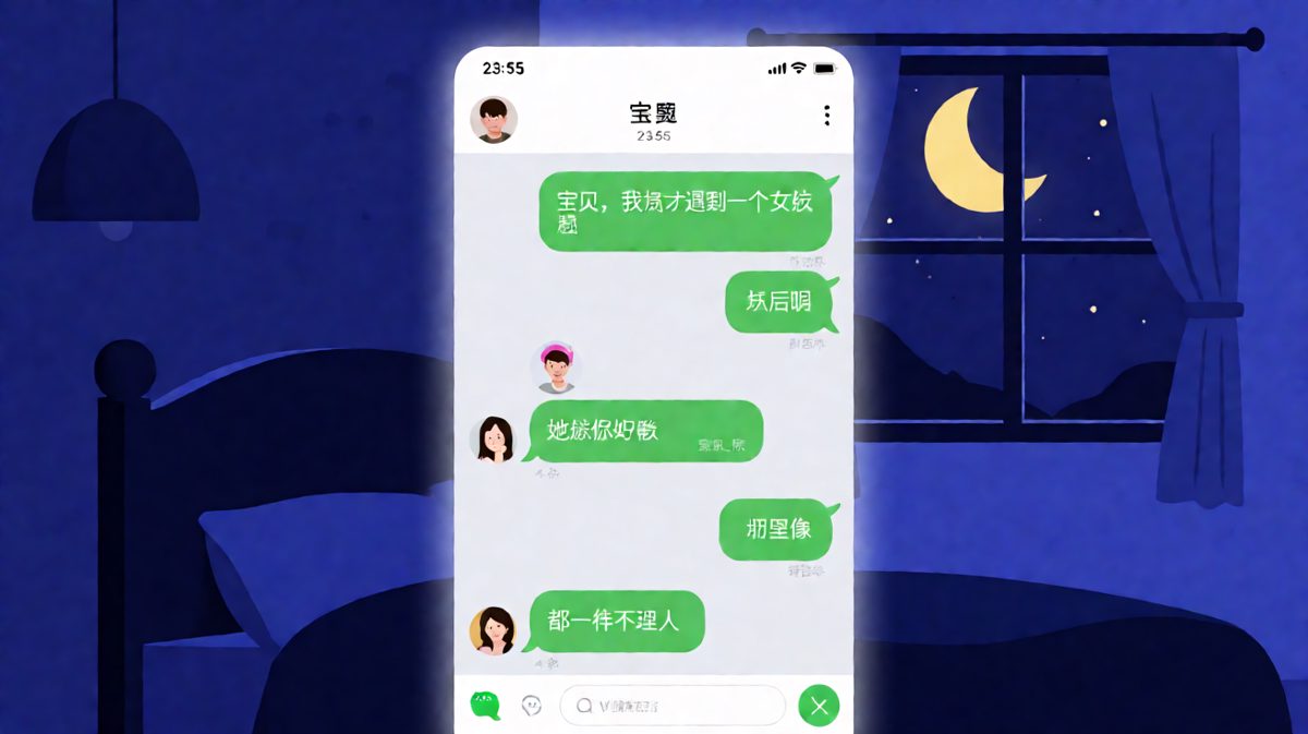 男生夸女孩像女友，转折却扎心了