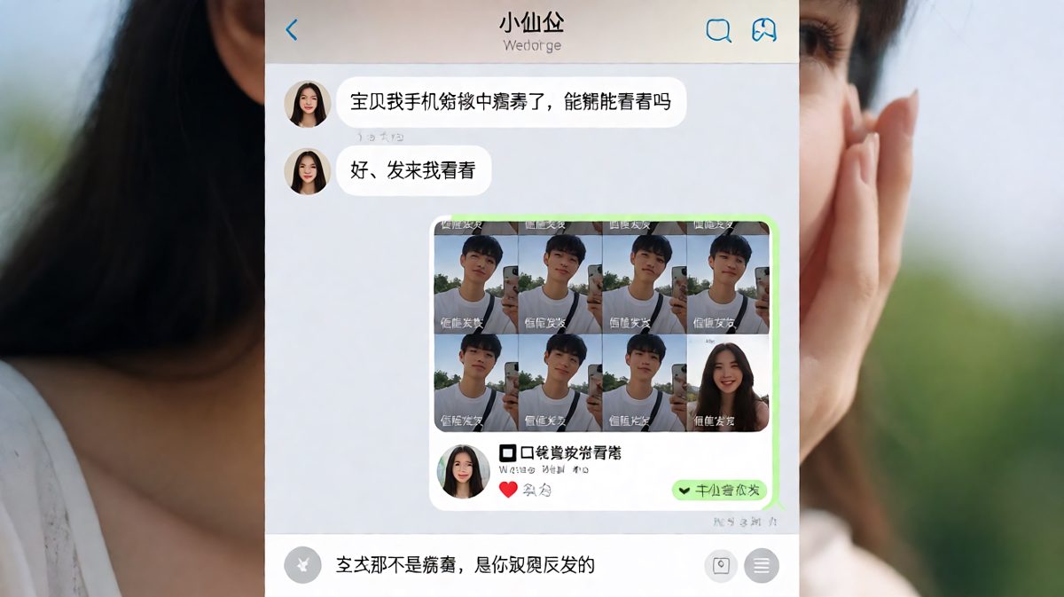 说手机中毒，结果全是自己的腹肌