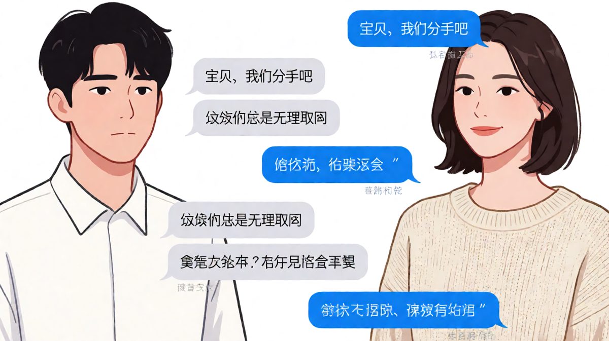 以为自己要被甩了结果反手一把梭