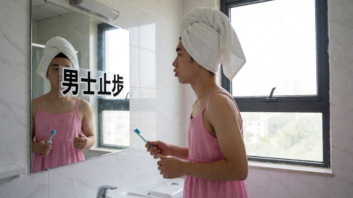 镜子里的我看起来很美……等等，这裙子哪来的？