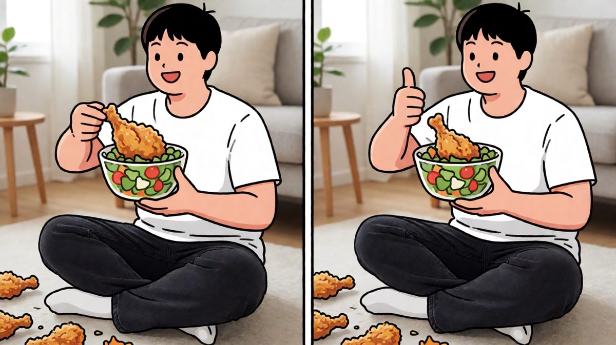 减肥餐？明明是炸鸡餐！这才是真正的真香现场
