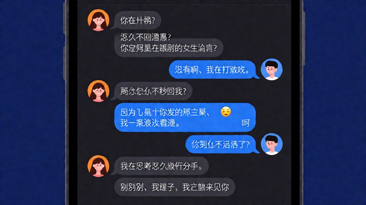 不回消息的代价，可能是失去女朋友