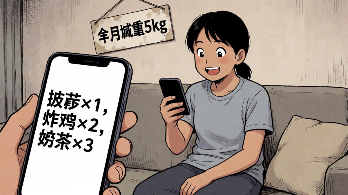 一周后：flag倒塌，但肚子很开心