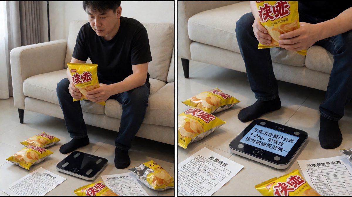 最终选择摆烂，体脂秤却说它会爱你