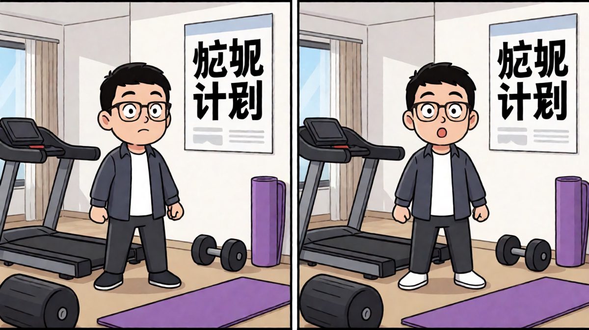 立志减肥，装备全齐！