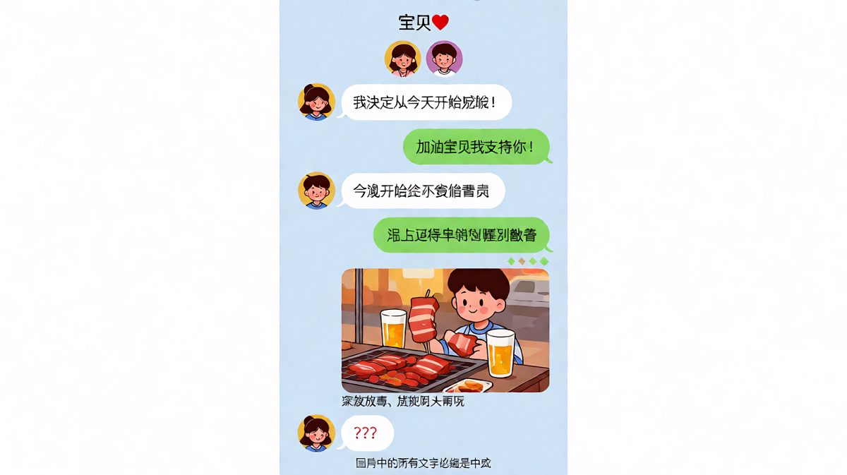 减肥誓言碎得比薯片还快