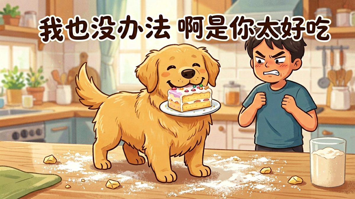 我本想吃干净，奈何蛋糕先动的手。
