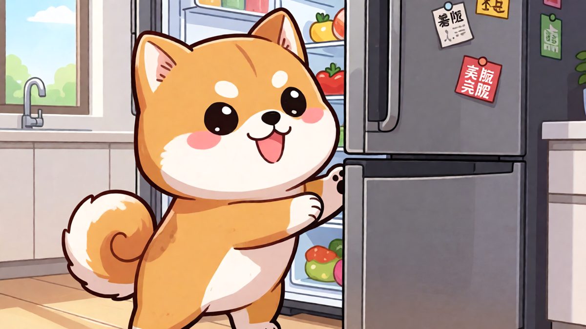 柴犬：我只是想闻一下……真的！