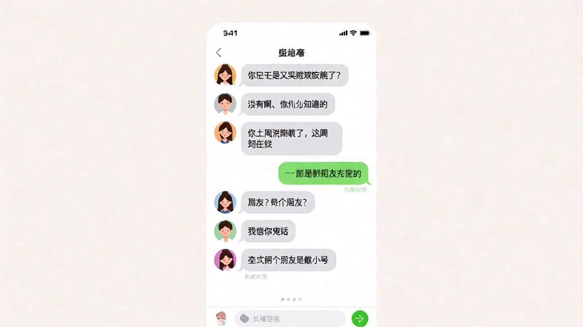 小号都骗不过女朋友的眼睛