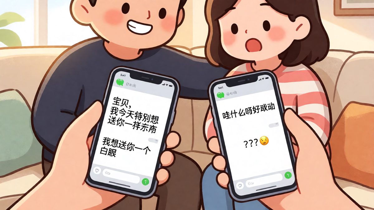 表白式送白眼，男生太会反转让女友窒息