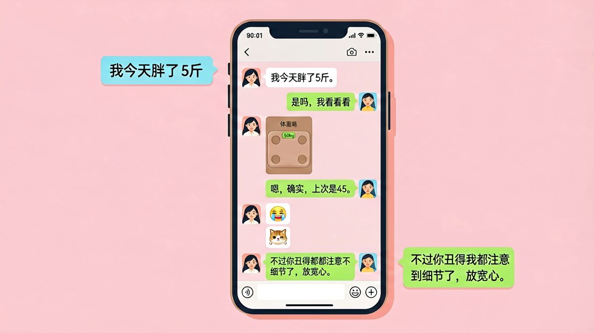 男友的诚实暴击让女生彻底破防