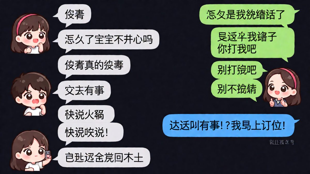 女生说'没事'的经典悲剧：男生慌成一团，她却已吃完火锅回家